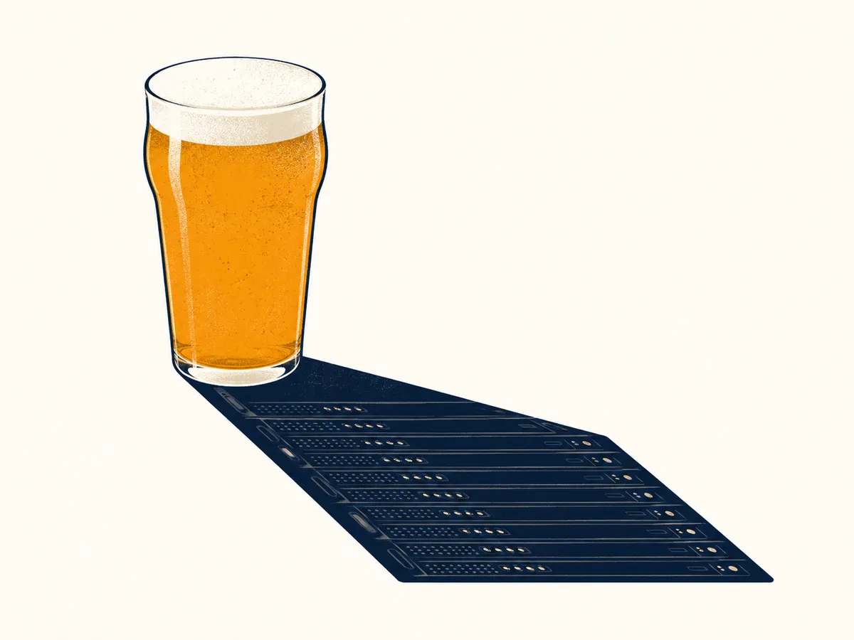 A year of ChatGPT is a fifth of a beer